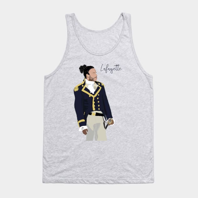 Hamilton Lafayette Daveed Diggs Tank Top by Bookishandgeeky